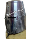 Medieval Great helm Made of 16 Gauge Steel Helmet image 4