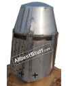 Medieval Great Helmet Pembridge Style 14 Gauge Steel image 3