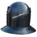 Medieval Hammered Gladiator Provocator Helmet Steel Black