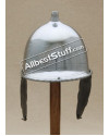 Medieval Helmet Celtic Montefortino 18 Gauge Steel image 1