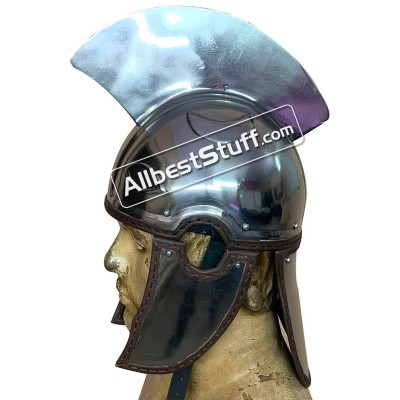 SALE! Late Roman Centurion Helmet 18 Gauge Steel Intercisa IV