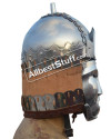Medieval Mongolian 14th century Great Helmet 16 Gauge Steel image 5
