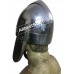 Medieval Nasal Bar Helm with Cheekplates