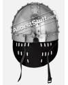 Medieval Norman Spangenhelm with Faceplate 16 Gauge image 1