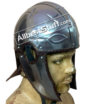 SALE! Medieval Roman Intercisa II Helmet Made of 18 Gauge Steel