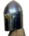 Medieval Sugar Loaf Great Helmet 16 Gauge Steel image 1