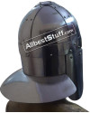 Medieval Sutton Hoo Helmet Made of 18 Gauge Steel image 4