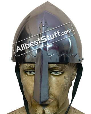 Medieval Viking Helm 16 Gauge Steel St. Wenceslas