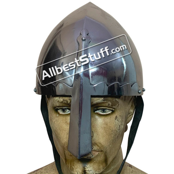 Medieval Viking Helm 16 Gauge Steel St. Wenceslas
