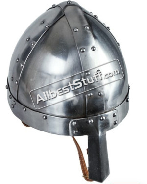 Medieval Viking Spangenhelm 16 Gauge Steel