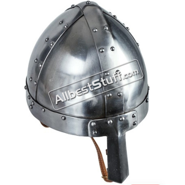 Medieval Viking Spangenhelm 16 Gauge Steel