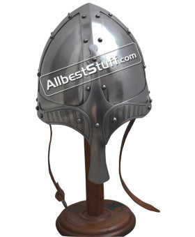 Medieval Viking Spangenhelm made of 14 Gauge Steel