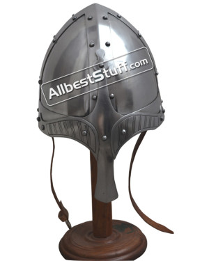 Medieval Viking Spangenhelm made of 14 Gauge Steel