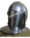 Medieval Visored Great Bascinet Knight Tournament Helmet image 3