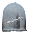 Medieval Visorless Basic Barbute Helmet 14 Gauge Steel image 3