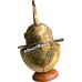 Roman Gladiator Helmet 18 Gauge Medieval Thracian Brass Helmet