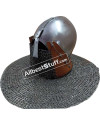 SALE! Medieval Bascinet Buhurt Helmet made in 14 Gauge Steel image 4