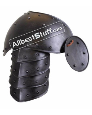 Medieval 18 Gauge Shoulder Plates Battle Ready