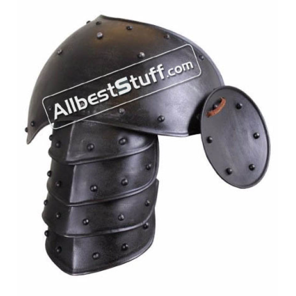 Medieval 18 Gauge Shoulder Plates Battle Ready