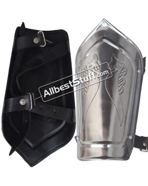 SALE! Medieval Iron Steel Arm Guards Metal Vambraces Spartan Bracers