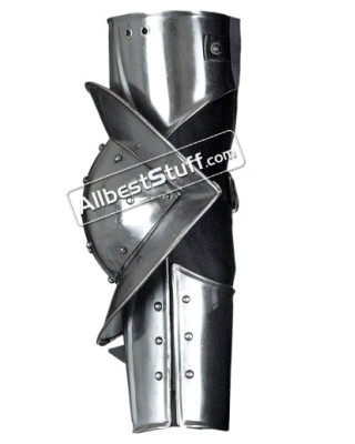 Medieval Fighter Arm Protectors 18 Gauge Battle Ready