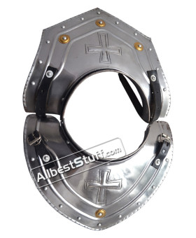 Medieval Iron Gorget Knight Greek Gothic Steel Plate Armor