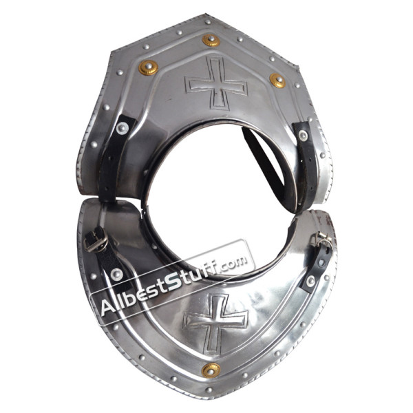 Medieval Iron Gorget Knight Greek Gothic Steel Plate Armor