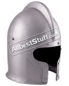 Medieval Italian Barbute Helmet Made of 16 Gauge Steel image 1