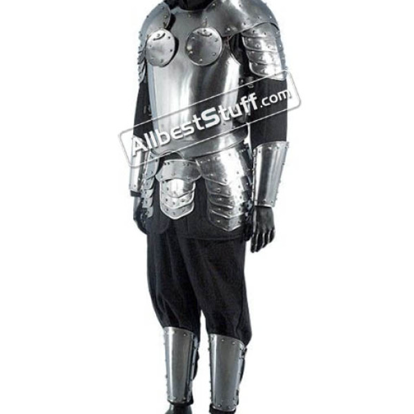 Medieval Warrior Plate Armour Set 18 Gauge Battle Ready