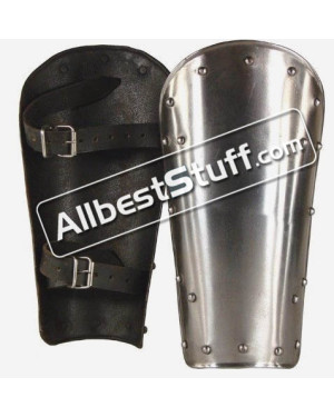 Metal Shin Guard LARP 18 Gauge Steel