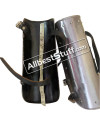 Metal Shin Guard LARP 18 Gauge Steel image 3