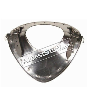 Neck Protection Medieval Warrior Strong 18 Gauge Steel