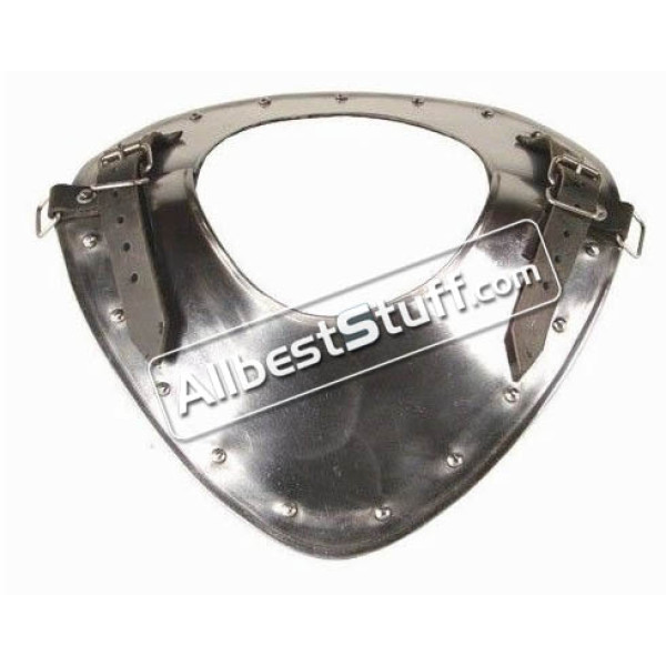 Neck Protection Medieval Warrior Strong 18 Gauge Steel