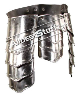 Plate Armor Upper Leg Protection for Warrior 18 Gauge