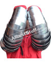Medieval 18 Gauge Steel Articulated Roman Manica Armguard image 5