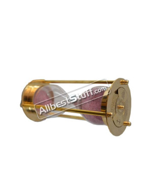 Nautical Vintage Hourglass Antique Bras with Sundial Compass