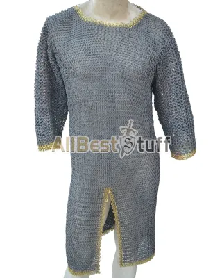 Aluminum Chain Mail Light Weight LARP Maille Chest 58