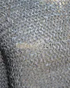 Aluminum Round Riveted Chainmail Hauberk Chest 40 image 5
