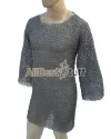 Larp Event Light Weight Maille Aluminum Round Riveted Chest 58 image 5
