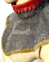 6 in 1 Ring Medieval High Neck Chainmail Collar image 2