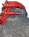 6 in 1 Ring Medieval High Neck Chainmail Collar image 5