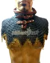 Flat Riveted Maille Collar Aluminum image 2