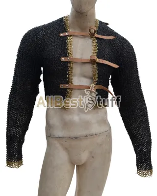 Aluminum Full Flat Dome Riveted Chain Mail Closed Voider