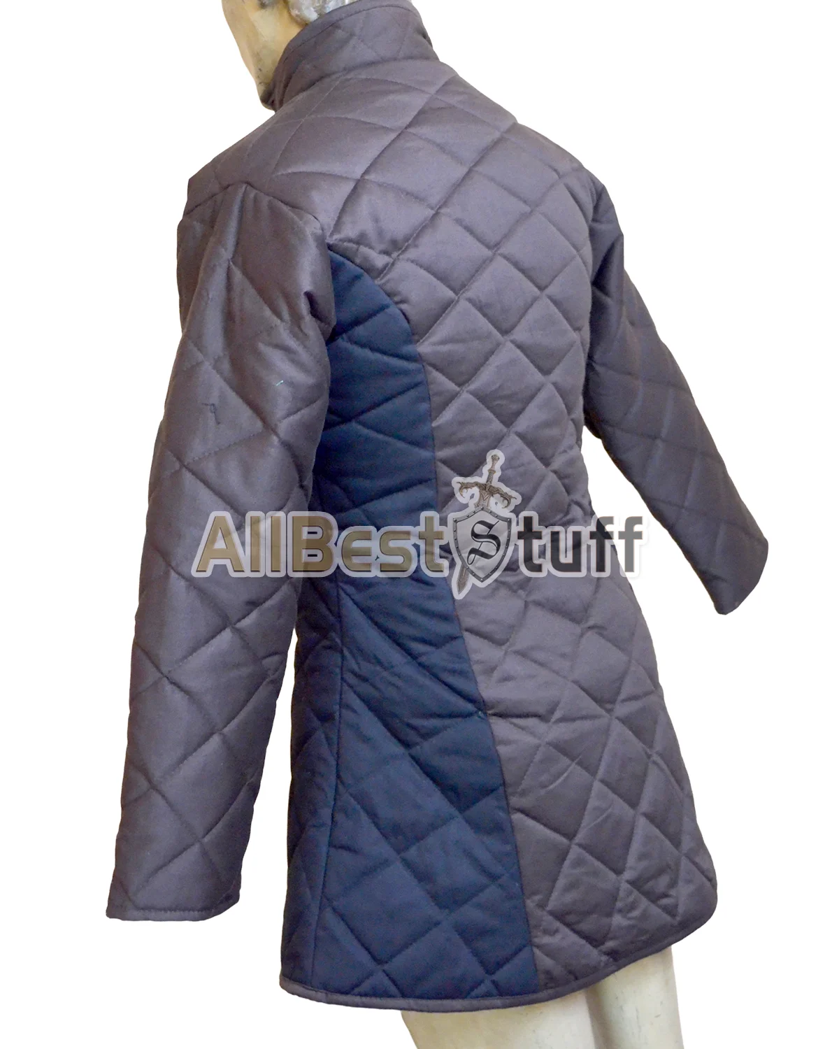 Medieval Gambeson 5 Buckle Long Padded Armor Multi Color
