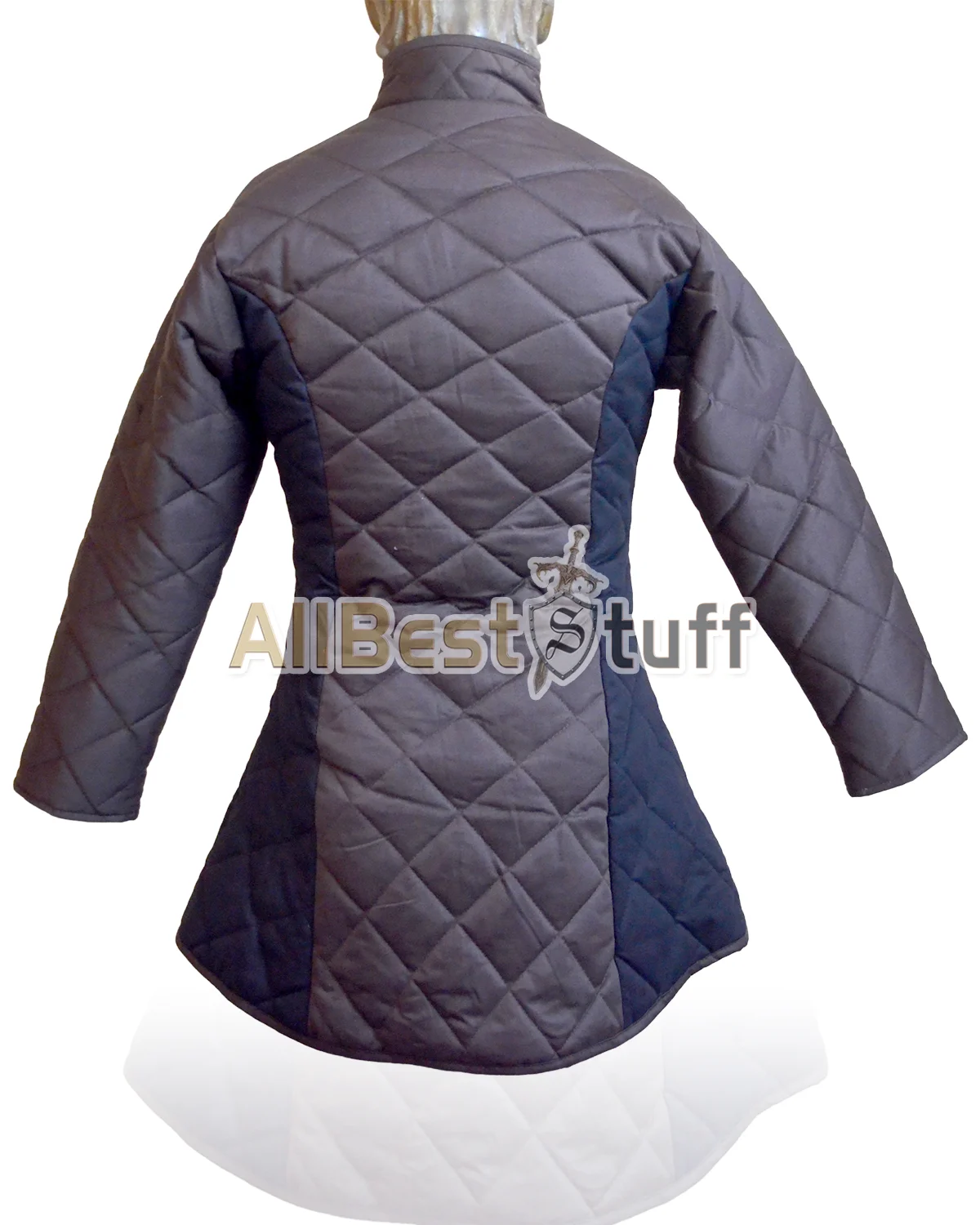 Medieval Gambeson 5 Buckle Long Padded Armor Multi Color