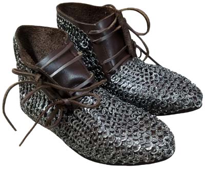 Reinforced Chainmail Shoes