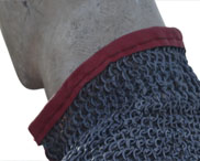 Straight Red Leather Edging + $17.00